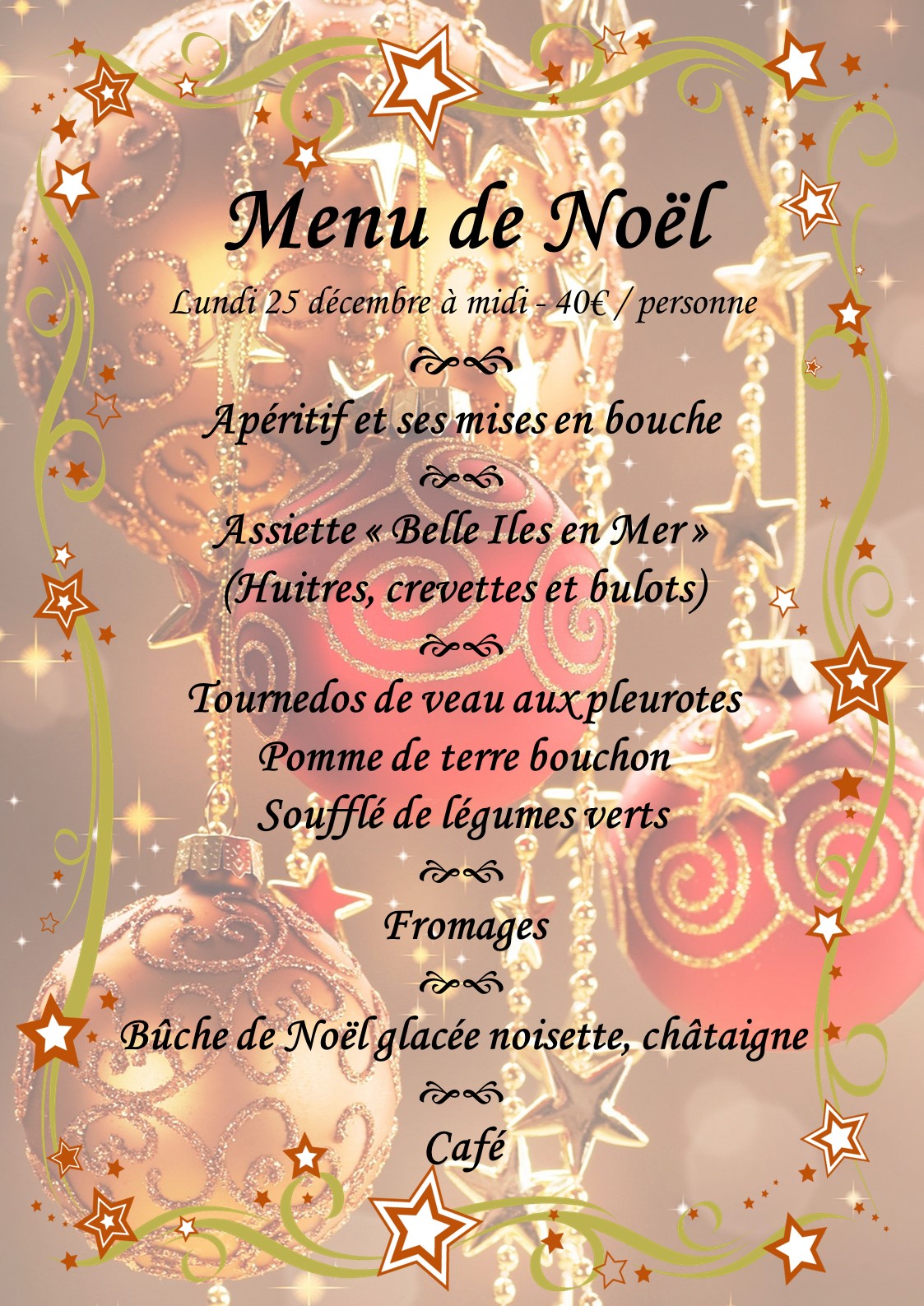 Formulation Pour Menu De Noel 2025 Sabra
