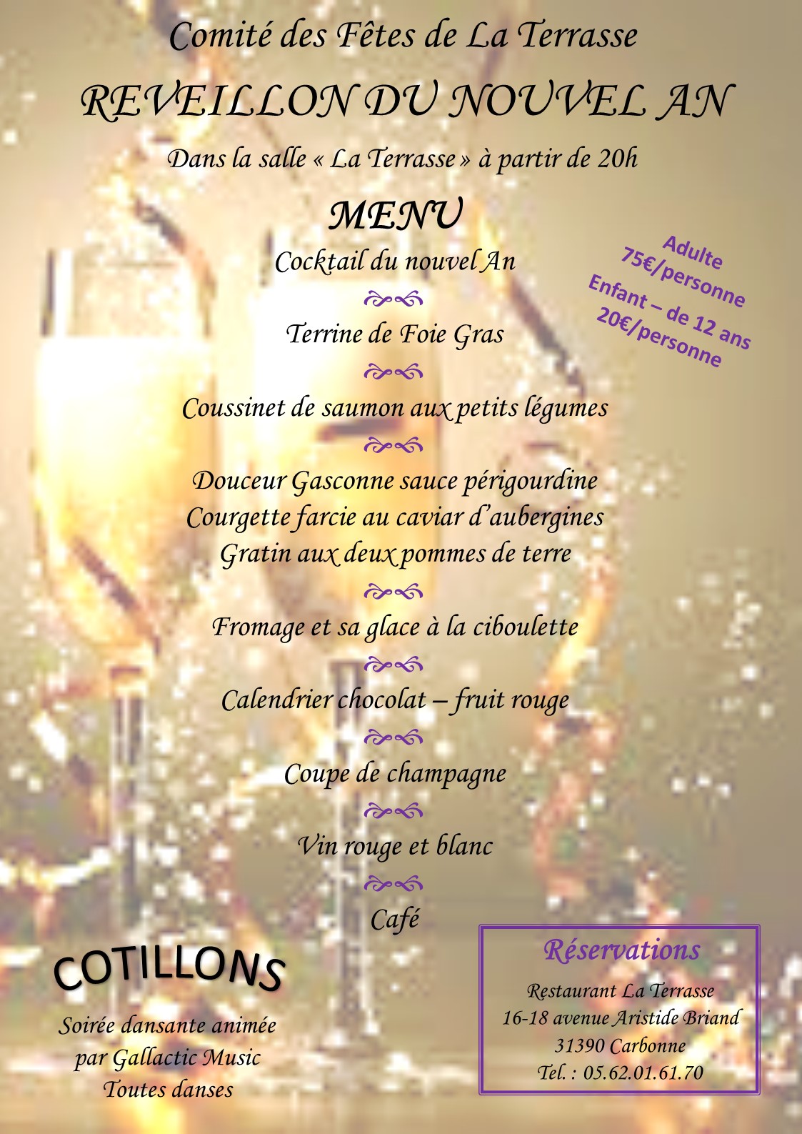 Restaurant - Domaine de La Terrasse - Cuisine traditionnelle